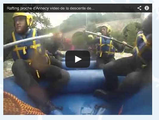 video rafting annecy
